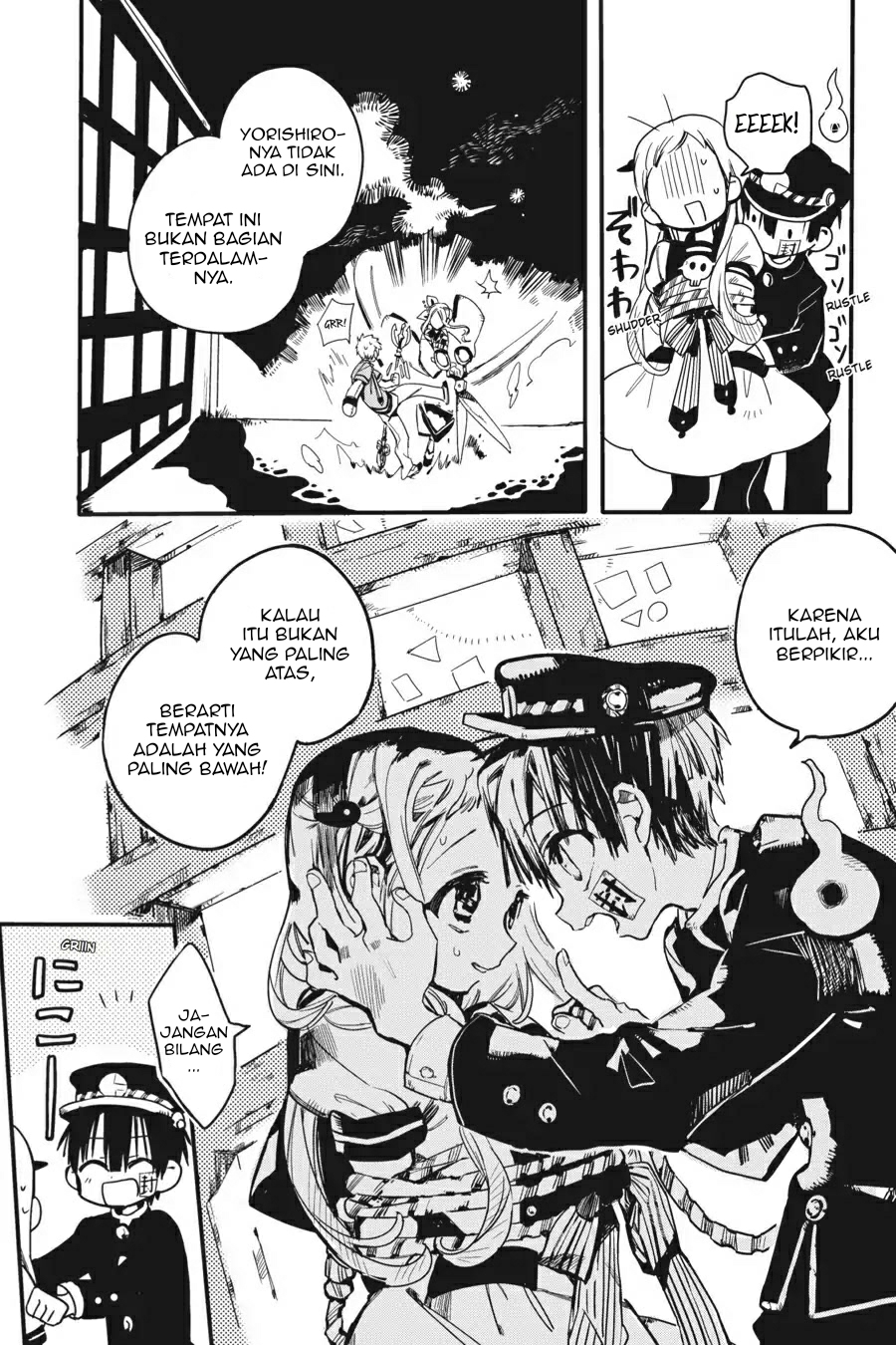 Jibaku Shounen Hanako-kun Chapter 06 Gambar 38