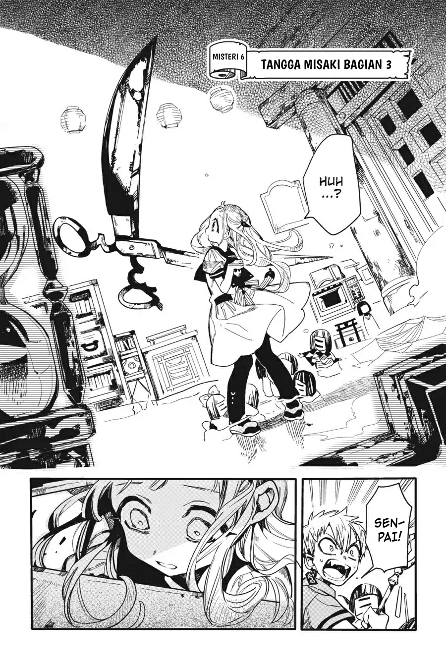 Jibaku Shounen Hanako-kun Chapter 06 Gambar 4