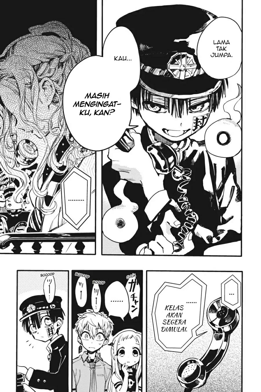 Jibaku Shounen Hanako-kun Chapter 05 Gambar 14