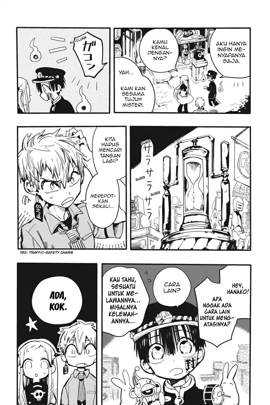 Jibaku Shounen Hanako-kun Chapter 05 Gambar 15