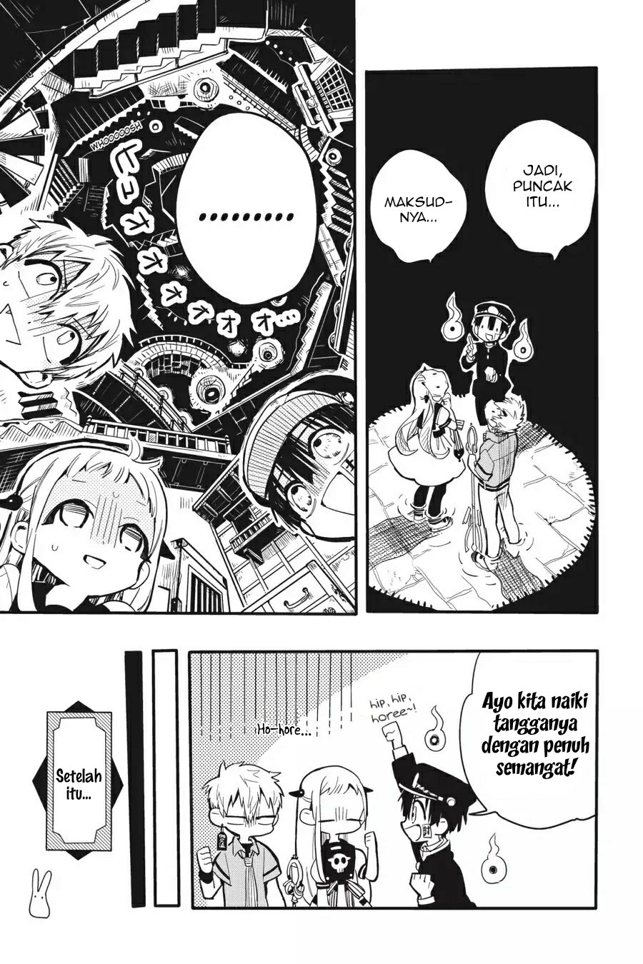 Jibaku Shounen Hanako-kun Chapter 05 Gambar 18