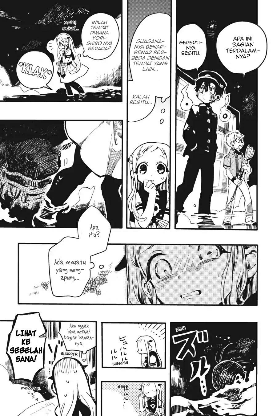 Jibaku Shounen Hanako-kun Chapter 05 Gambar 22