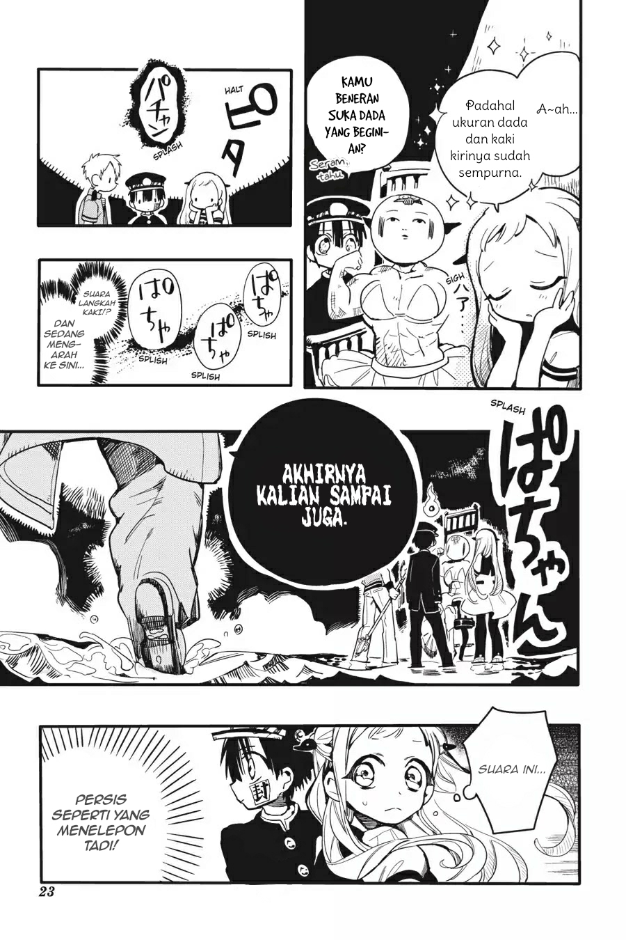 Jibaku Shounen Hanako-kun Chapter 05 Gambar 24