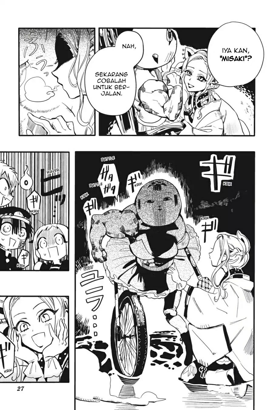 Jibaku Shounen Hanako-kun Chapter 05 Gambar 28