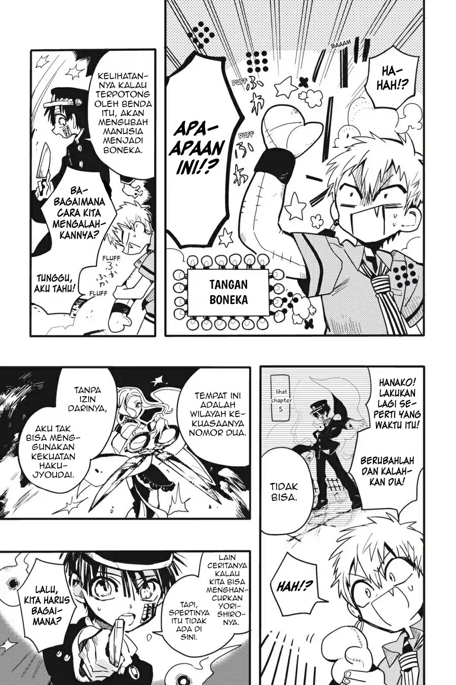 Jibaku Shounen Hanako-kun Chapter 05 Gambar 34
