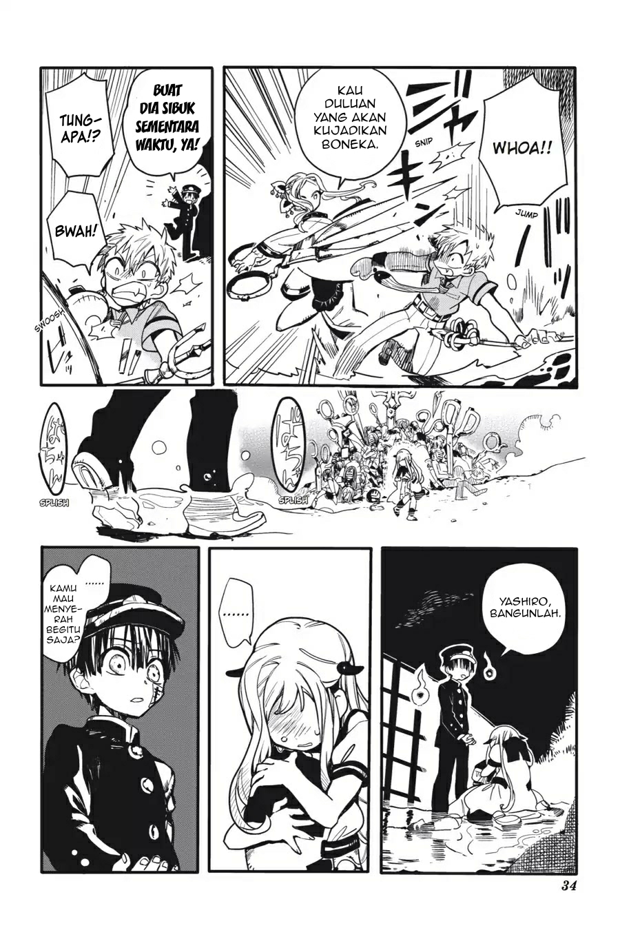 Jibaku Shounen Hanako-kun Chapter 05 Gambar 35