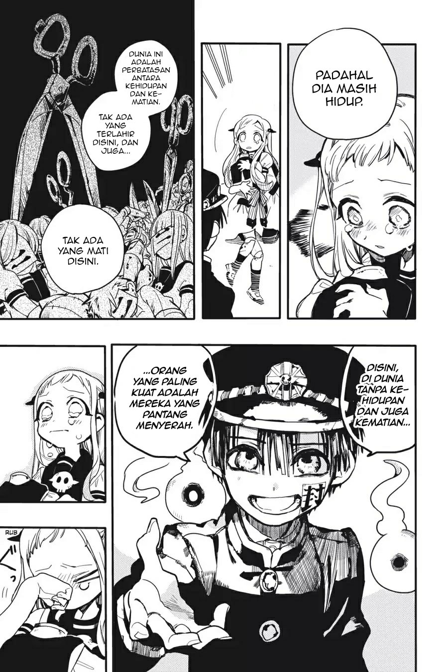 Jibaku Shounen Hanako-kun Chapter 05 Gambar 36