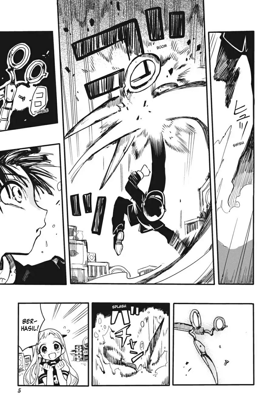 Jibaku Shounen Hanako-kun Chapter 05 Gambar 6