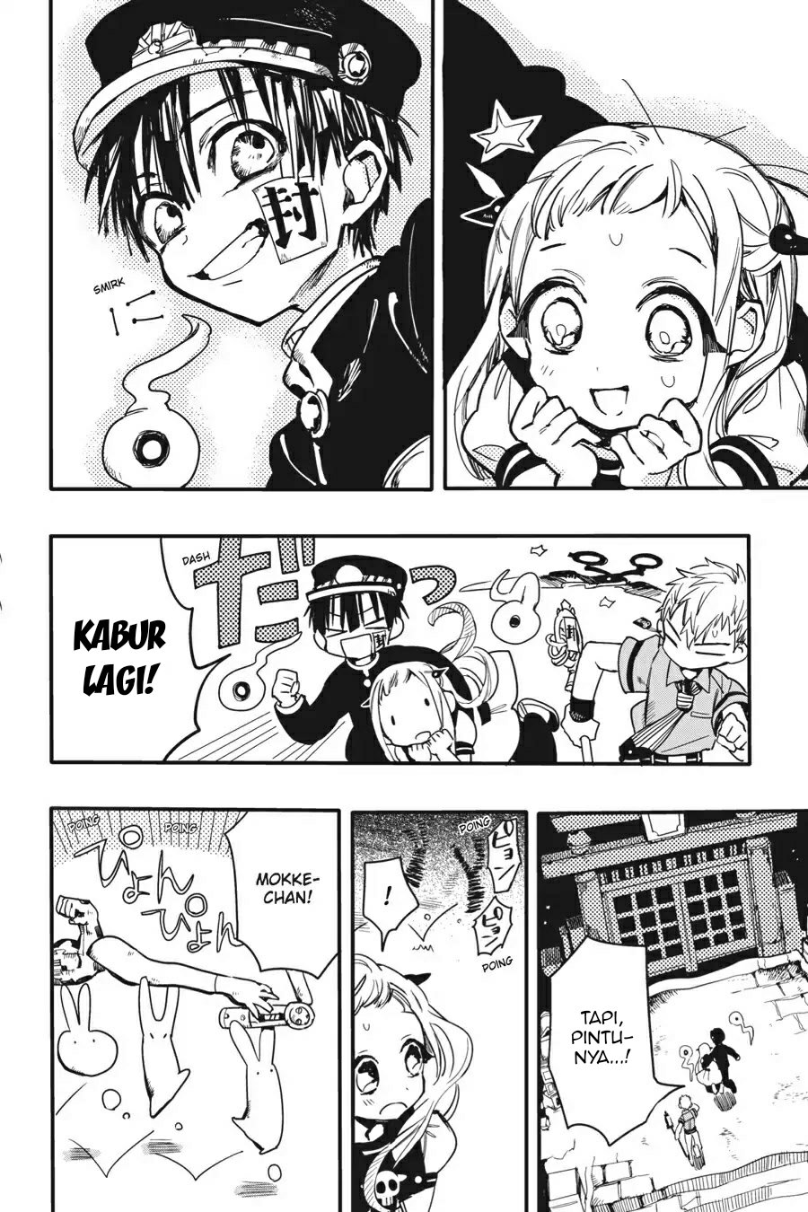 Jibaku Shounen Hanako-kun Chapter 05 Gambar 9