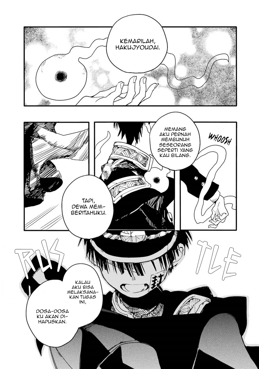 Jibaku Shounen Hanako-kun Chapter 03 Gambar 15
