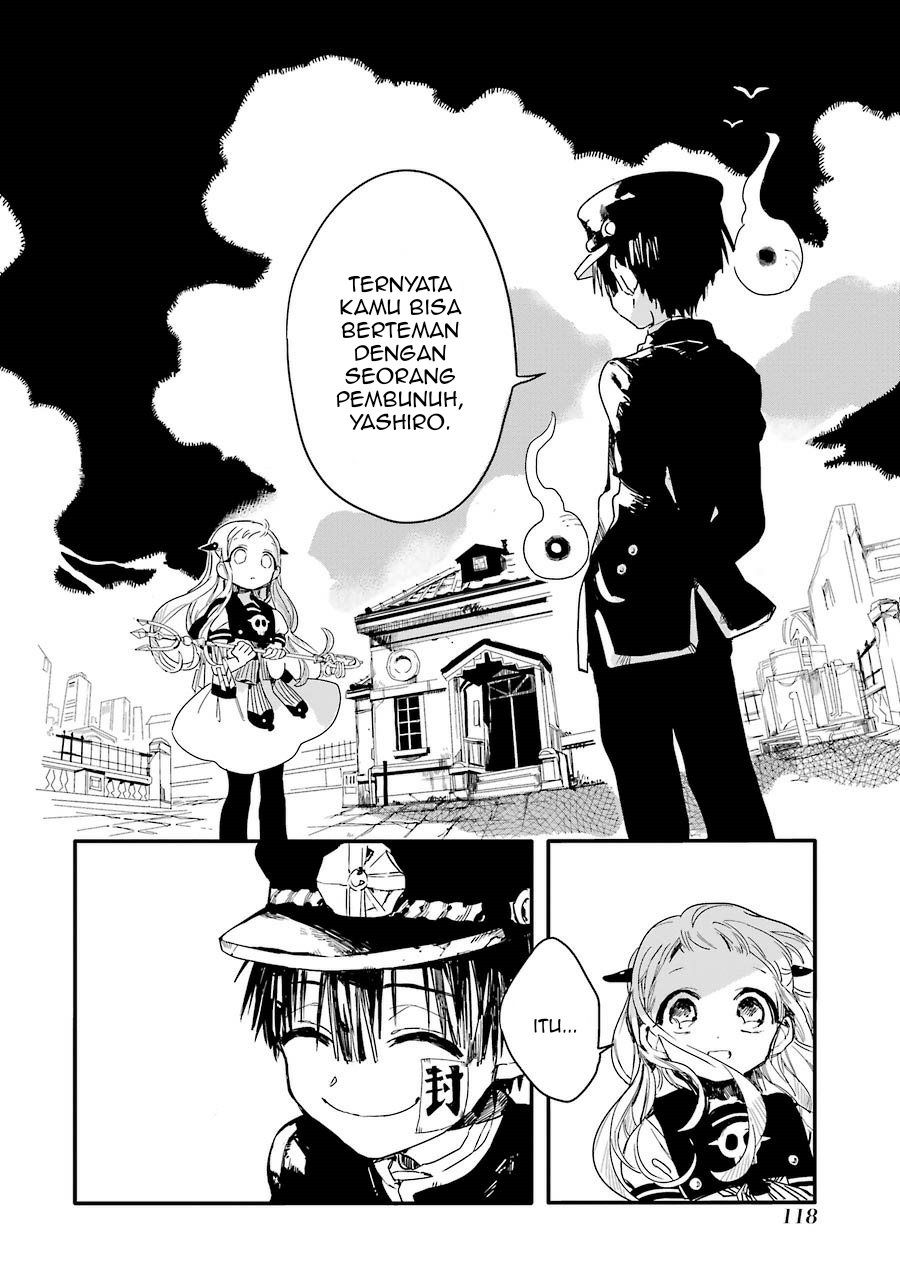 Jibaku Shounen Hanako-kun Chapter 03 Gambar 27
