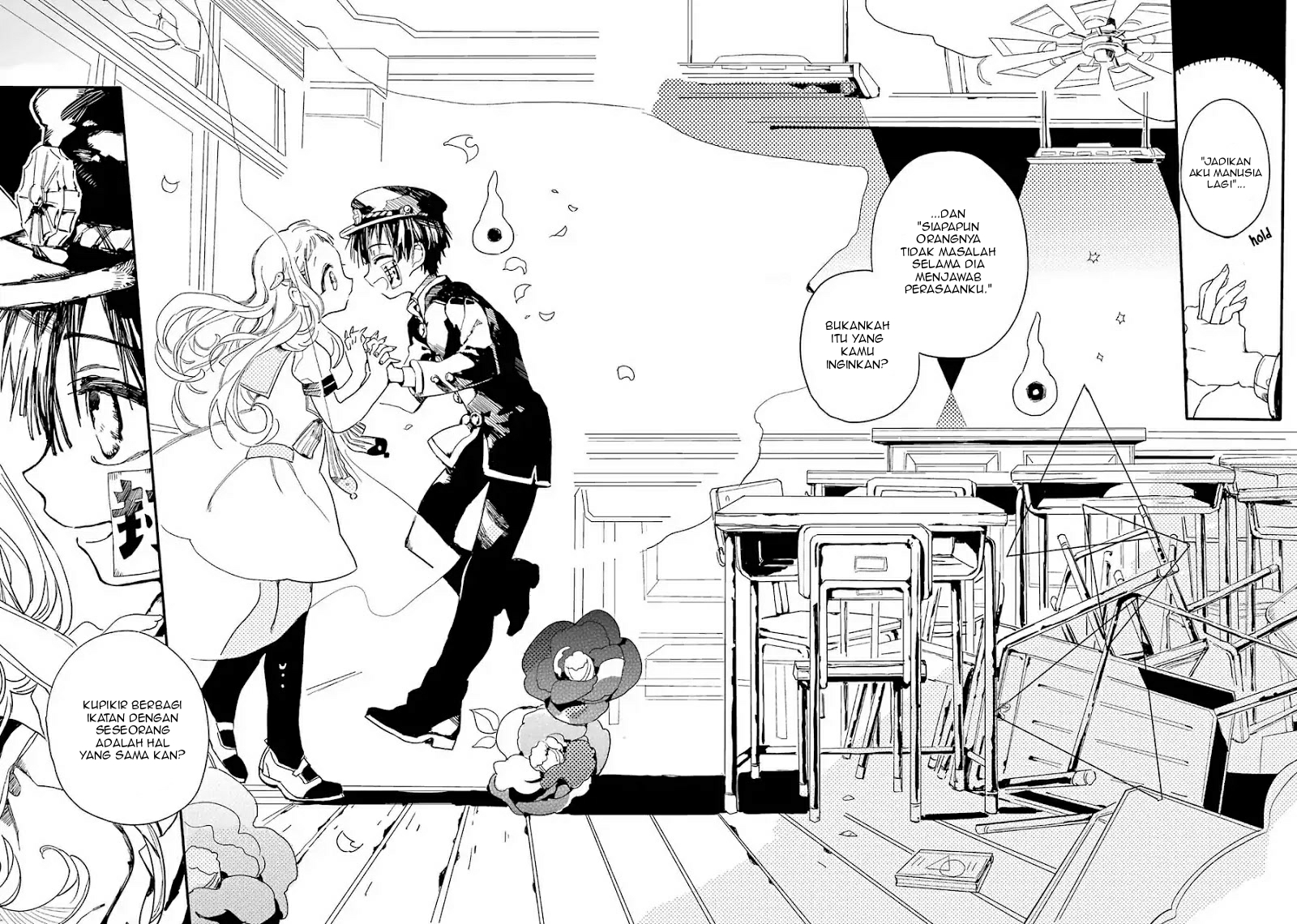 Jibaku Shounen Hanako-kun Chapter 01 Gambar 53
