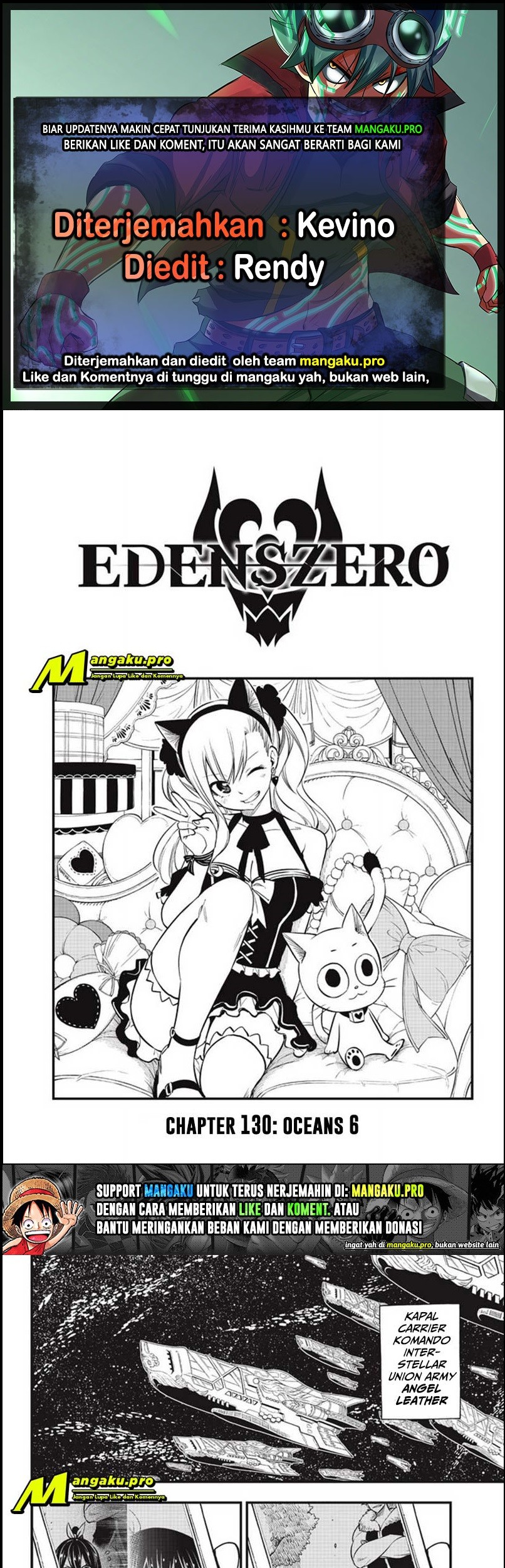 Baca Komik Eden's Zero Chapter 130 Gambar 1