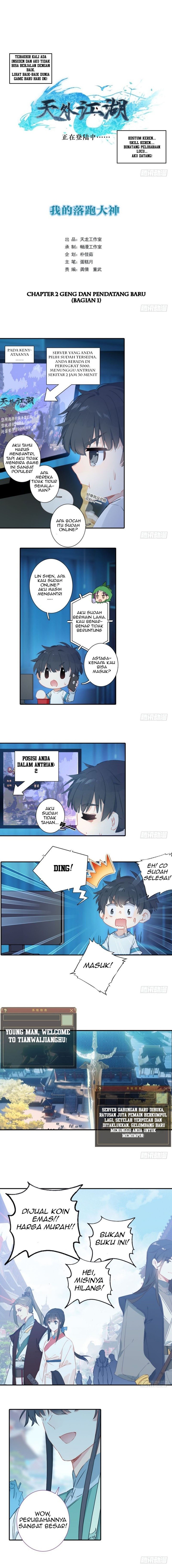 Baca Manhua The God of my Fall Outside the Rivers and Lakes Chapter 2 Gambar 2