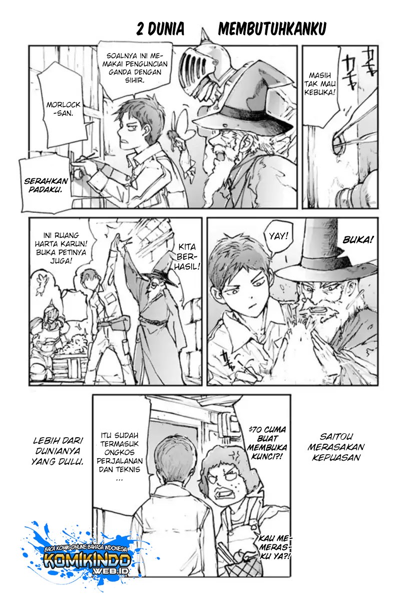Handyman Saitou in Another World Chapter 02 Gambar 3