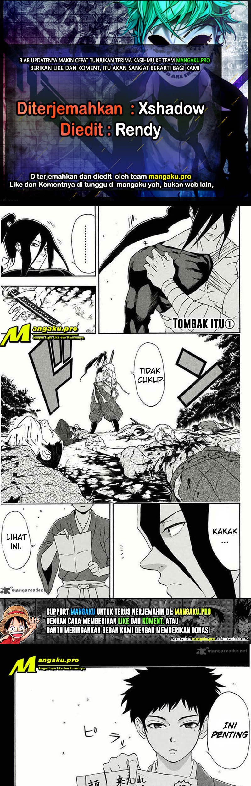 Baca Komik Mutou Black Chapter 03 Gambar 1