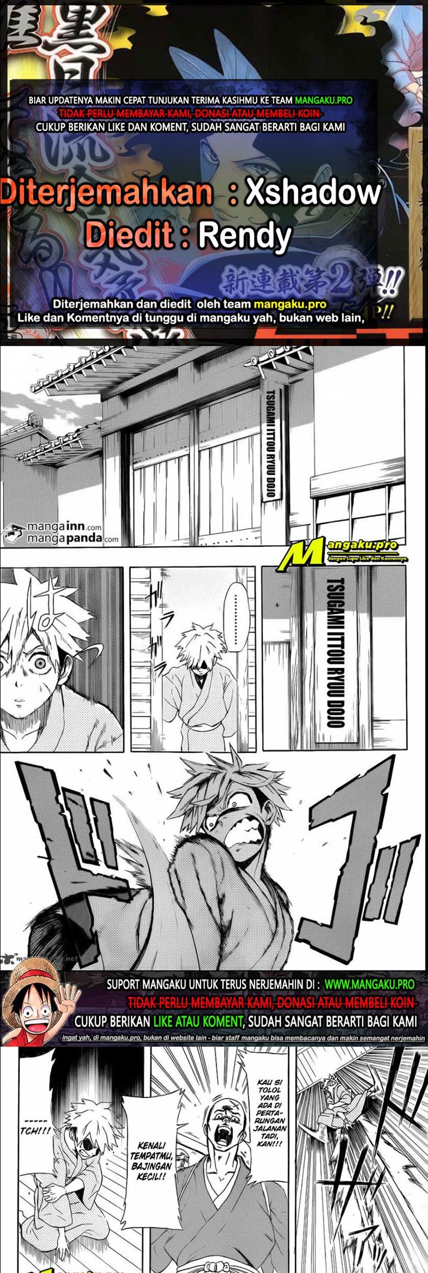 Baca Komik Mutou Black Chapter 01.2 Gambar 1