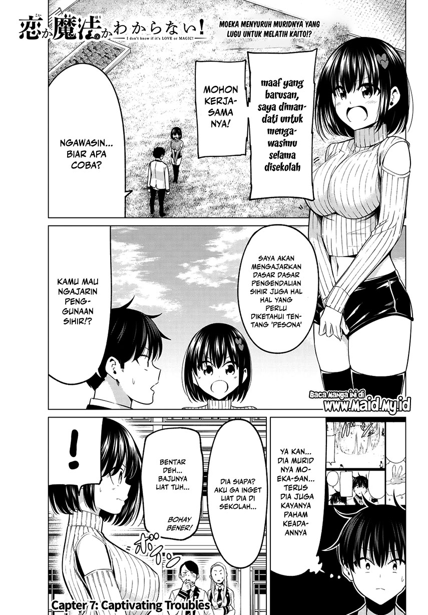 Koi ka Mahou ka Wakaranai! Chapter 07 Gambar 3