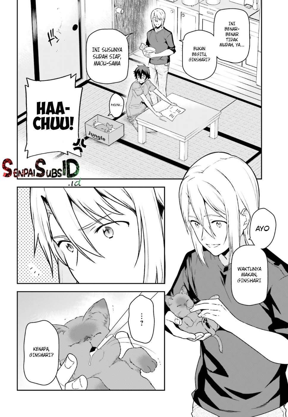 Hataraku Maou-sama! Chapter 65 Gambar 3