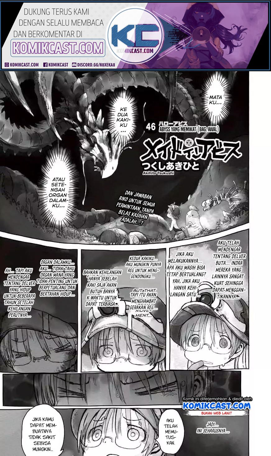 Baca Made in Abyss Chapter 46.1 Gambar 2