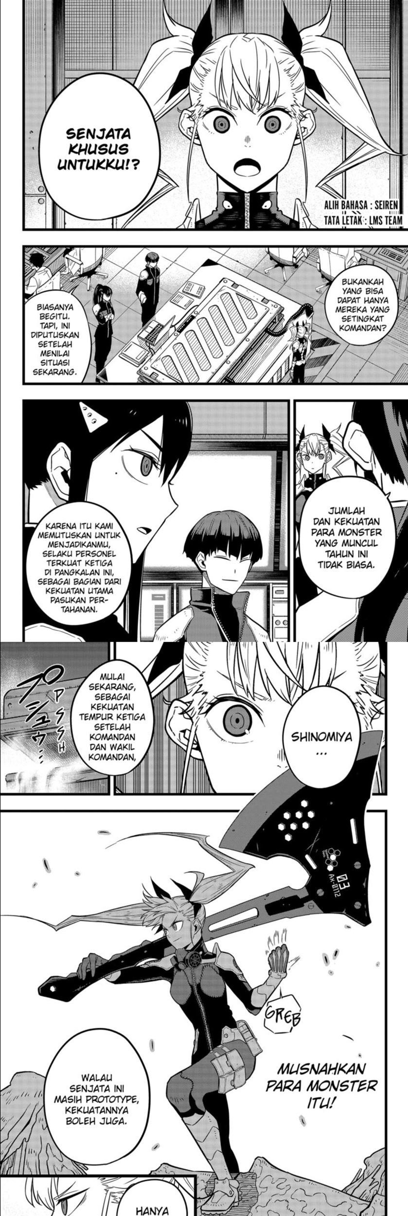 Baca 8Kaijuu Chapter 26 Gambar 2