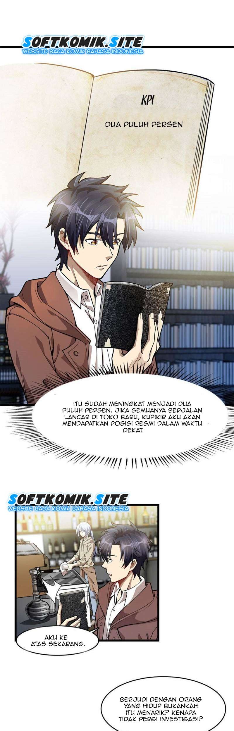 Baca Komik Night Bookstore Chapter 85 Gambar 1