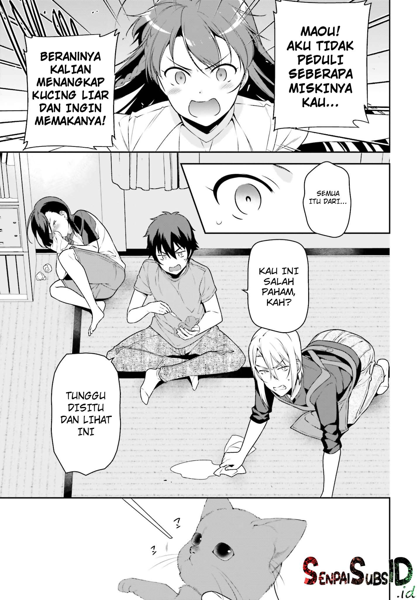 Hataraku Maou-sama! Chapter 64 Gambar 10