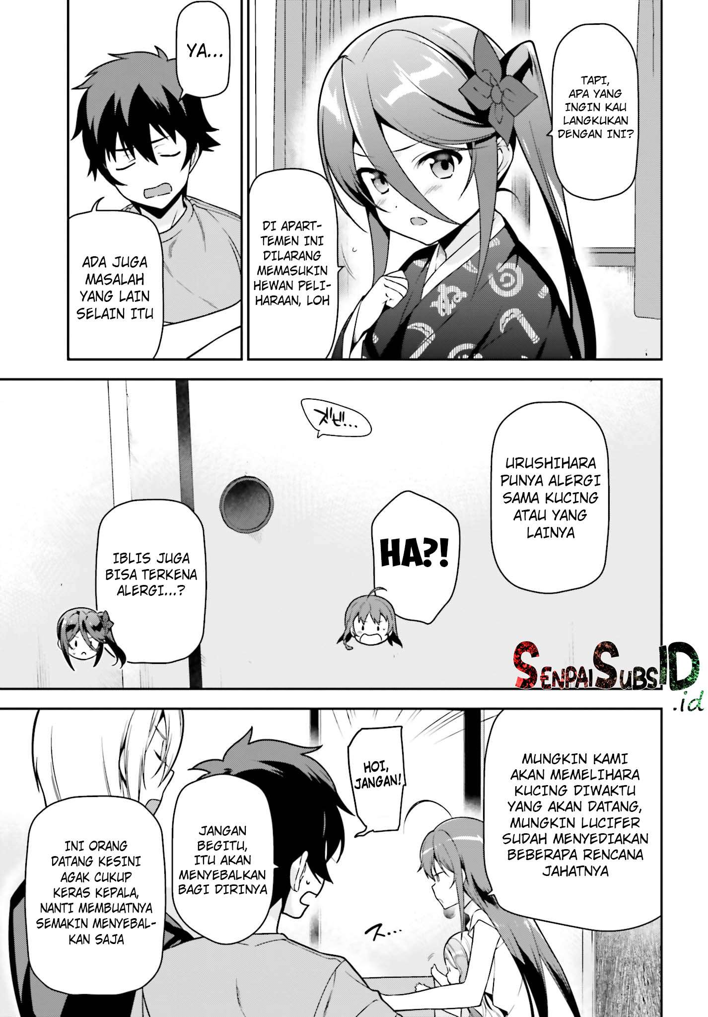 Hataraku Maou-sama! Chapter 64 Gambar 14