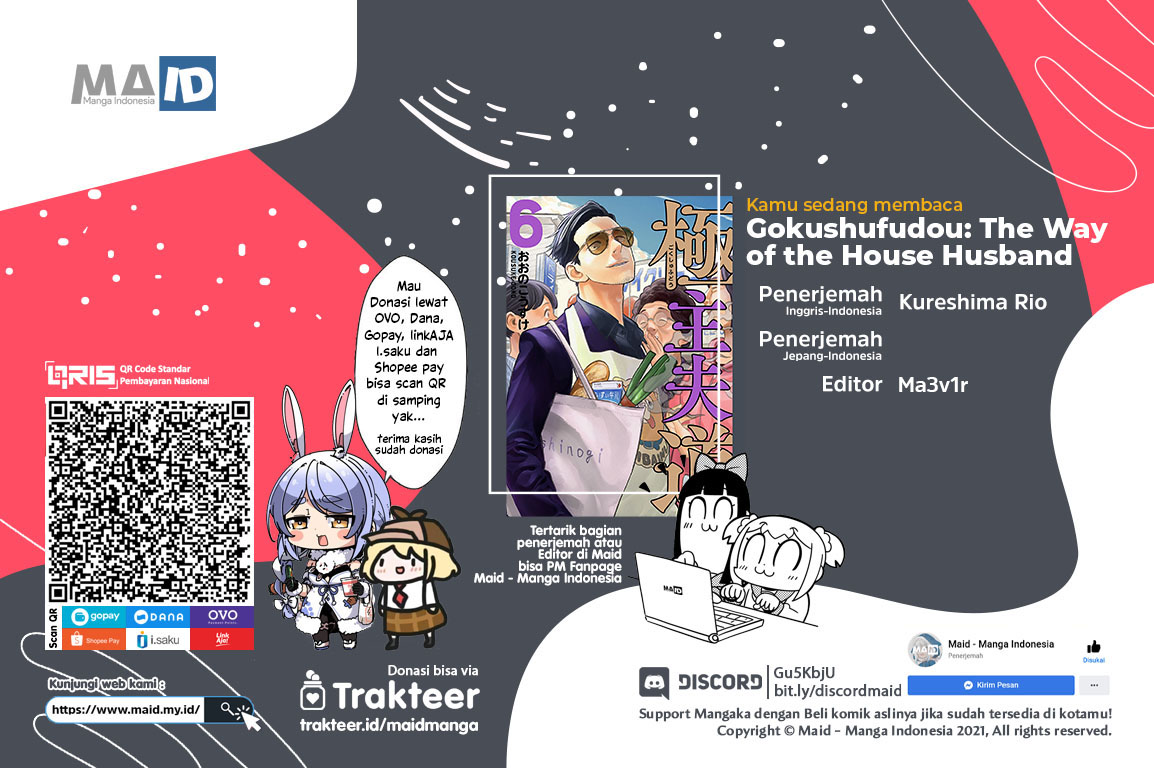Baca Komik Gokushufudou: The Way of the House Husband Chapter 34 Gambar 1