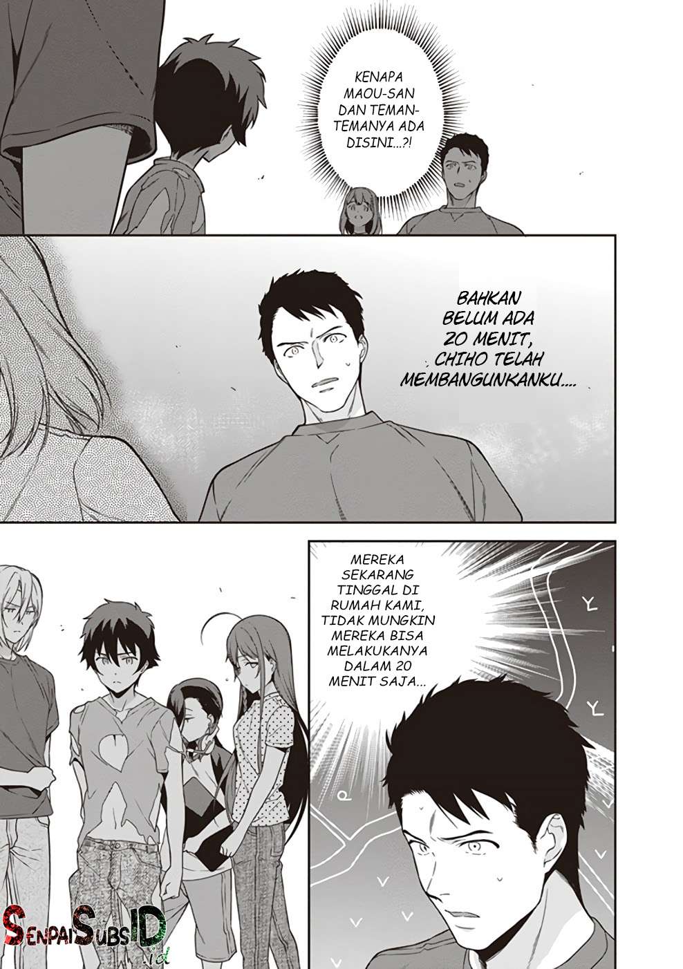 Hataraku Maou-sama! Chapter 63 Gambar 8
