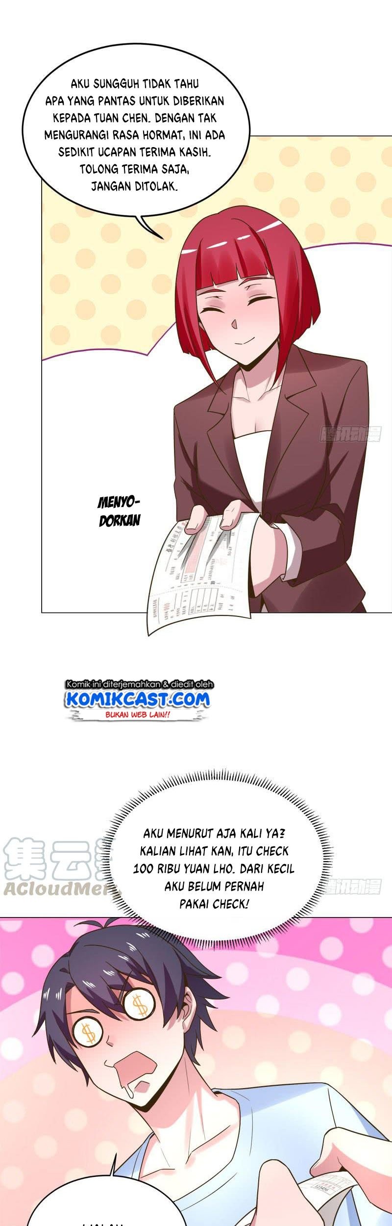 Carrying The Goddess Along Chapter 33 Gambar 13