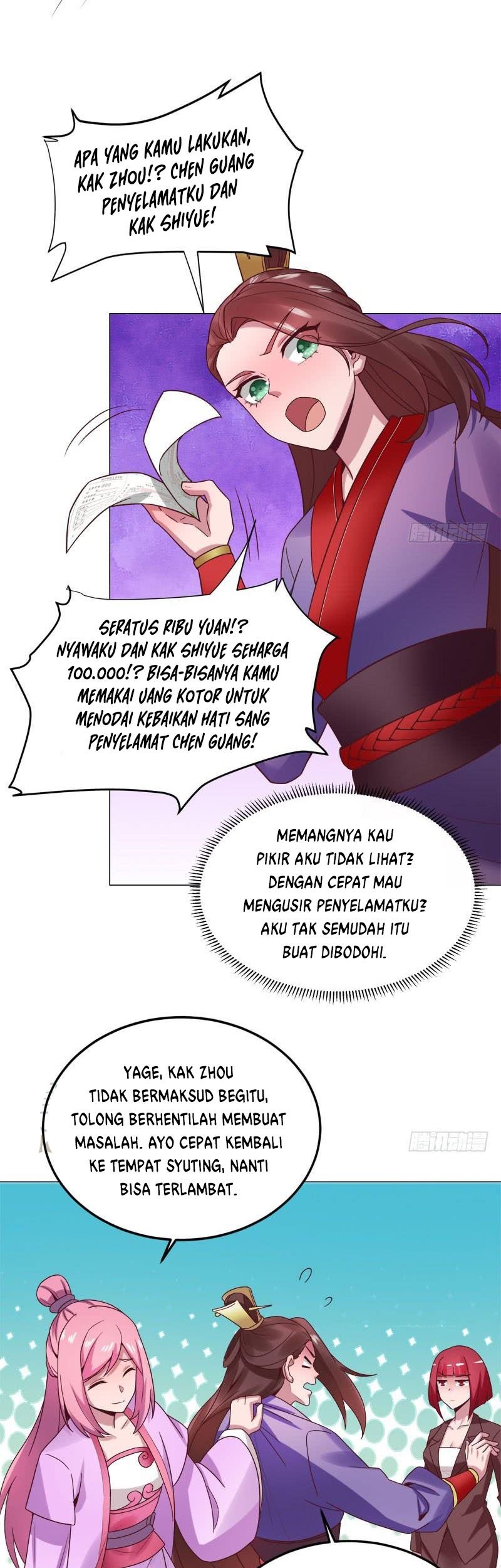 Carrying The Goddess Along Chapter 33 Gambar 17