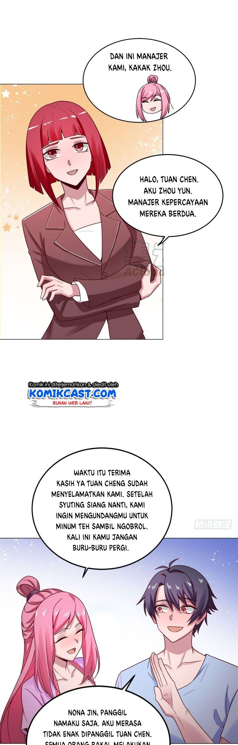 Carrying The Goddess Along Chapter 33 Gambar 5