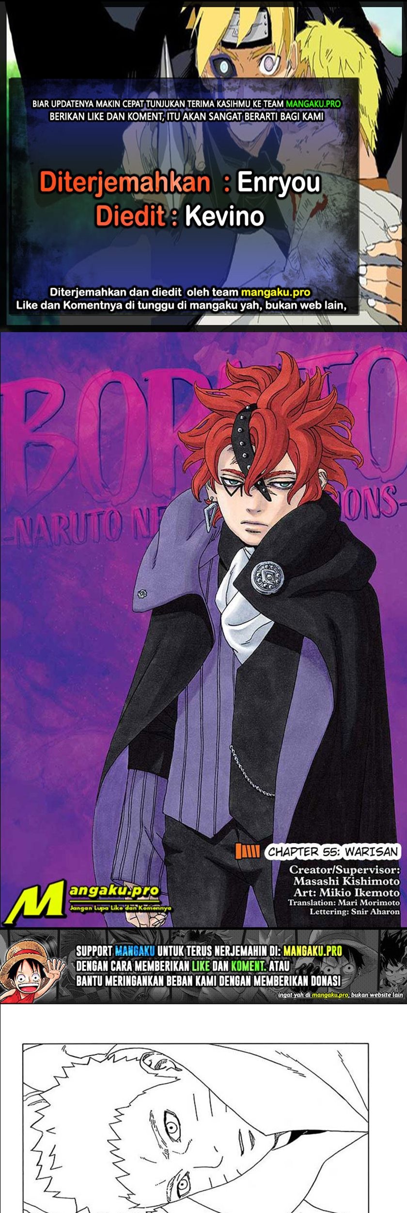 Baca Komik Boruto Chapter 55 Gambar 1