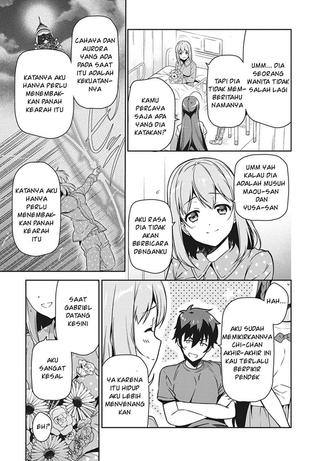 Hataraku Maou-sama! Chapter 54 Gambar 9