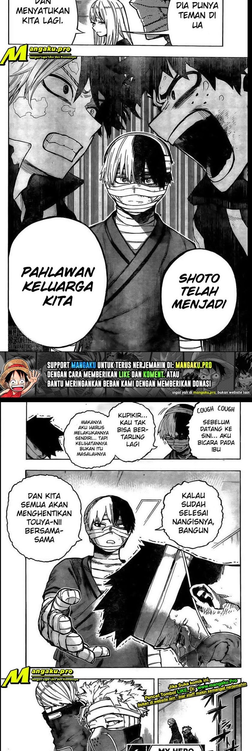 Boku no Hero Academia Chapter 302 Gambar 11