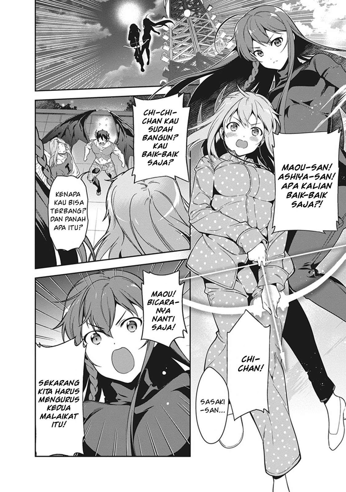 Hataraku Maou-sama! Chapter 53 Gambar 34