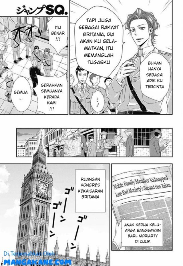 Yuukoku no Moriarty Chapter 04 Gambar 18