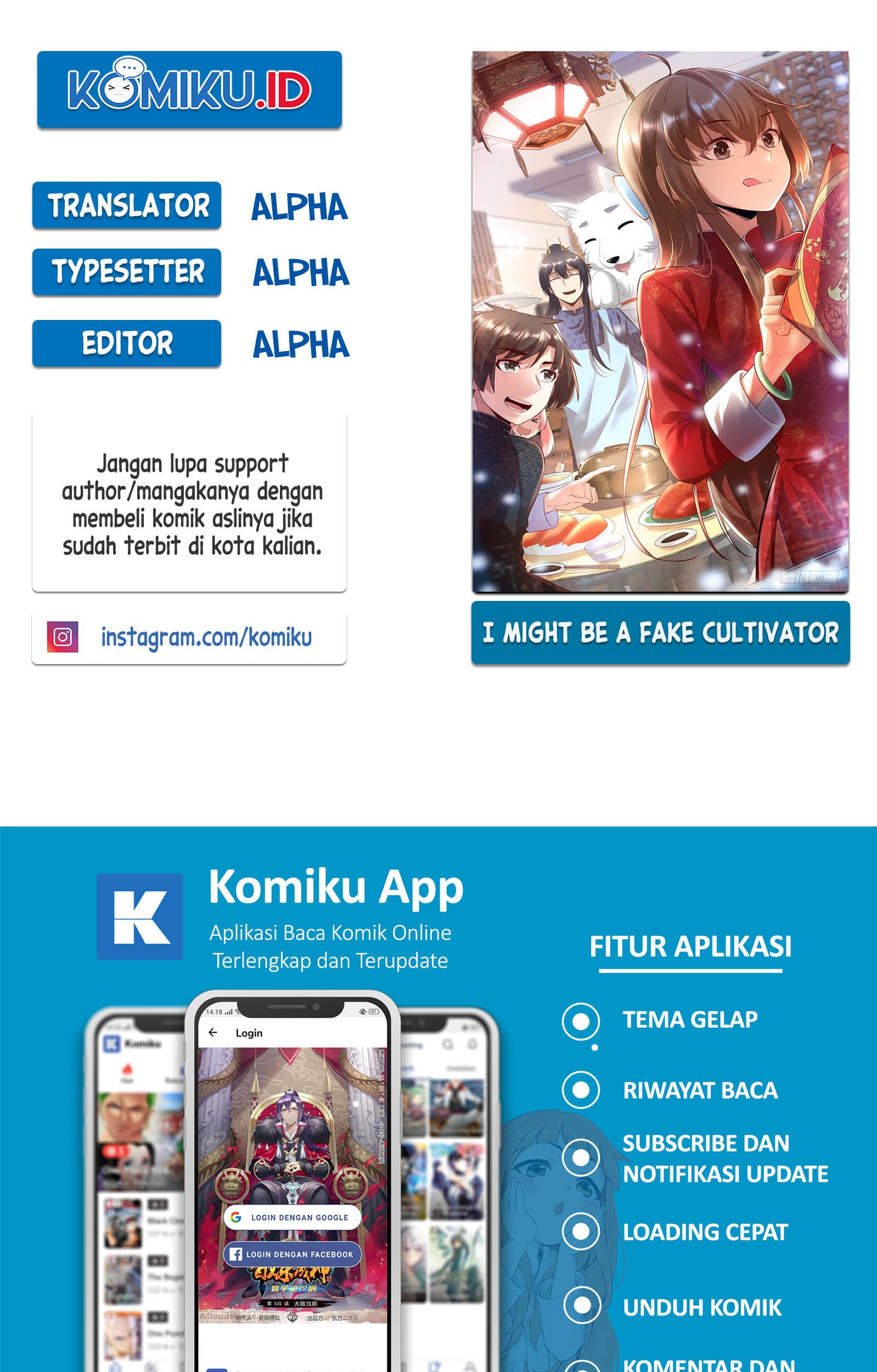 Baca Komik I Might Be A Fake Cultivator Chapter 43 Gambar 1