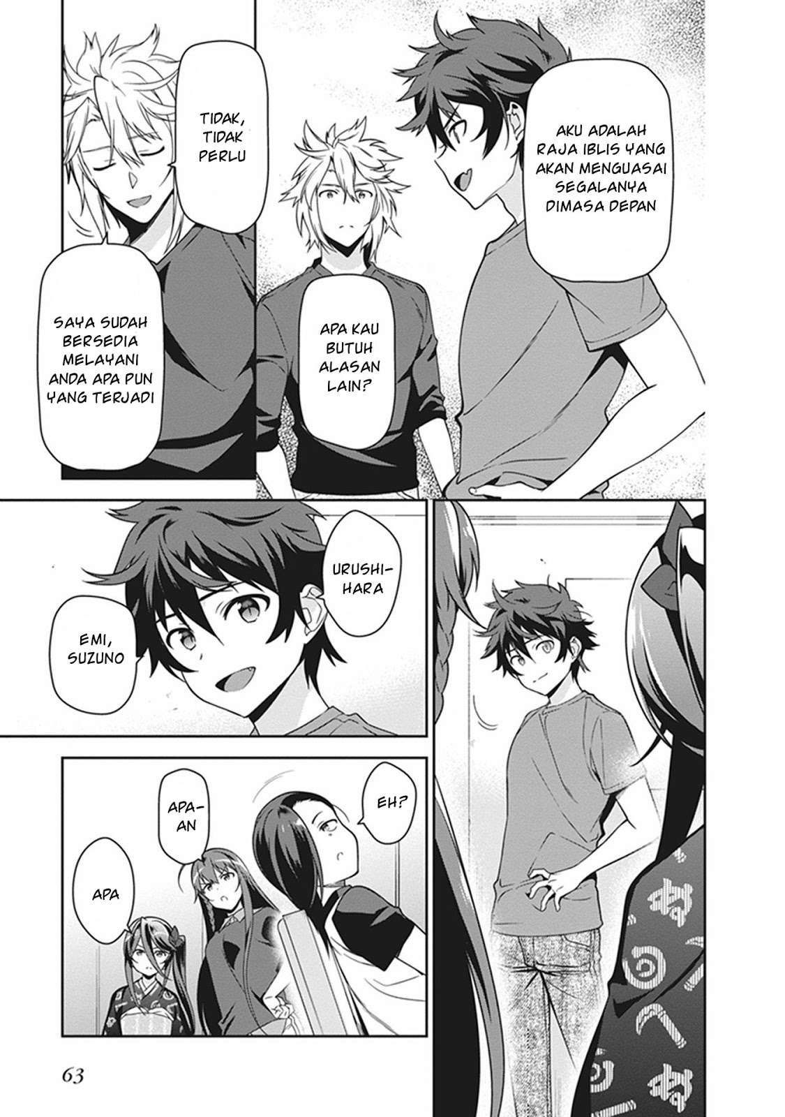 Hataraku Maou-sama! Chapter 51 Gambar 27