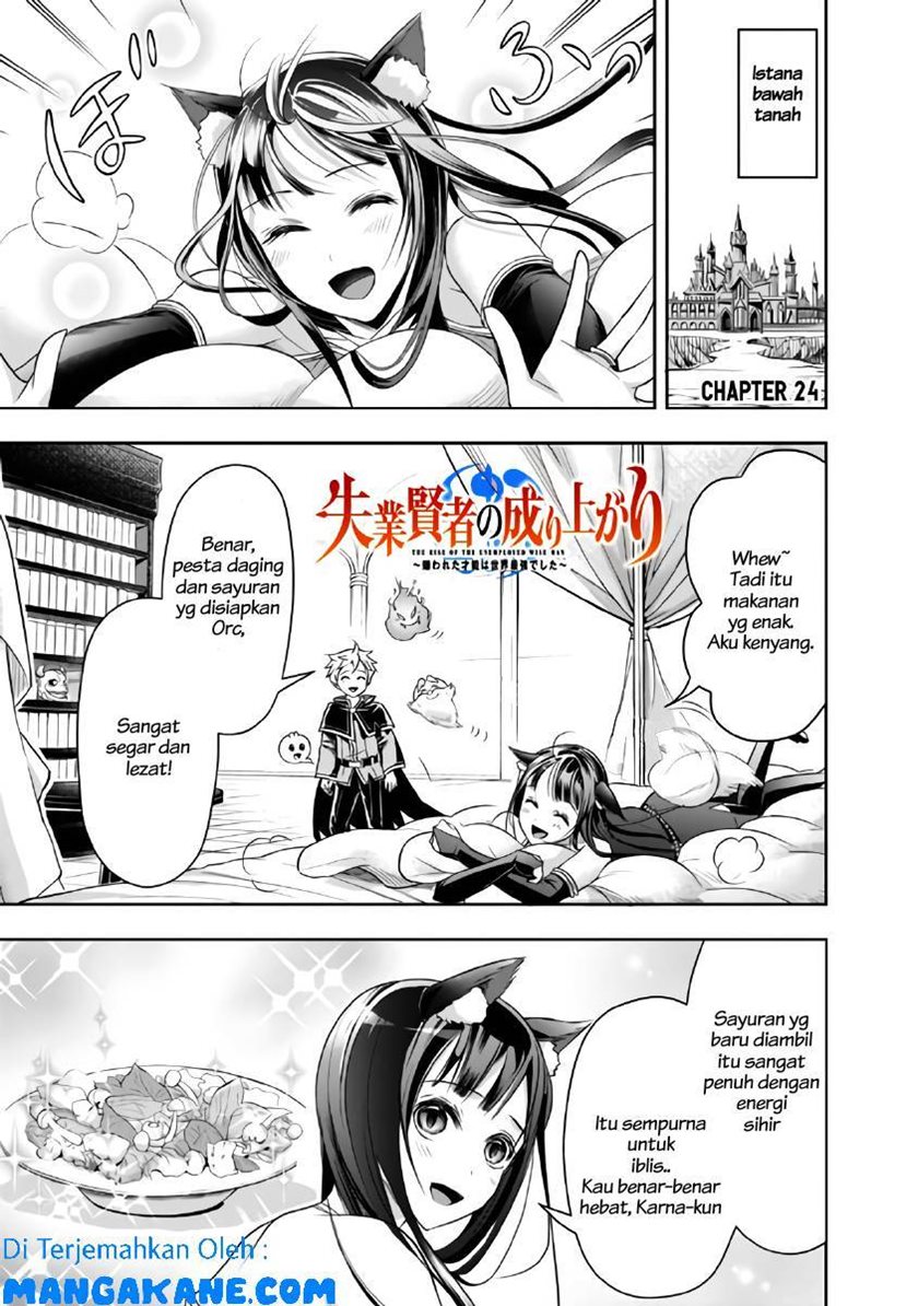 Baca Komik Shitsugyou Kenja no Nariagari Chapter 24 Gambar 1