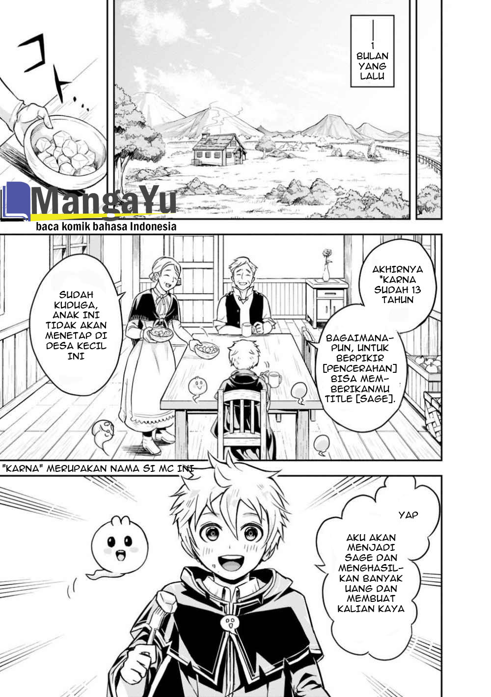 Shitsugyou Kenja no Nariagari Chapter 01.1 Gambar 12