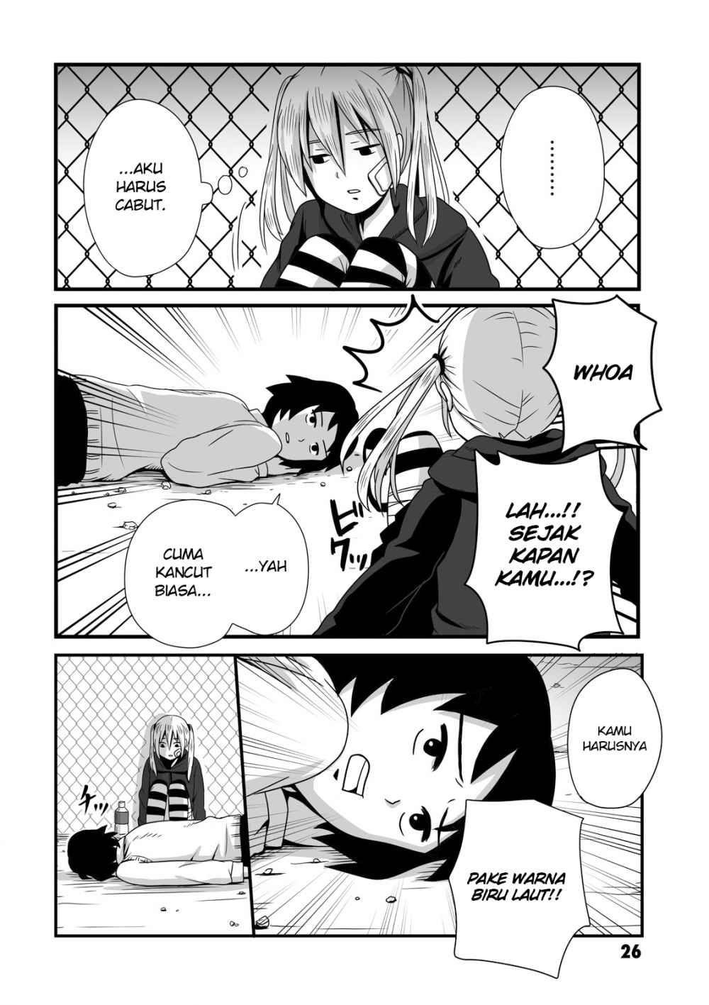 Joshikousei no Mudazukai Chapter 05 Gambar 4