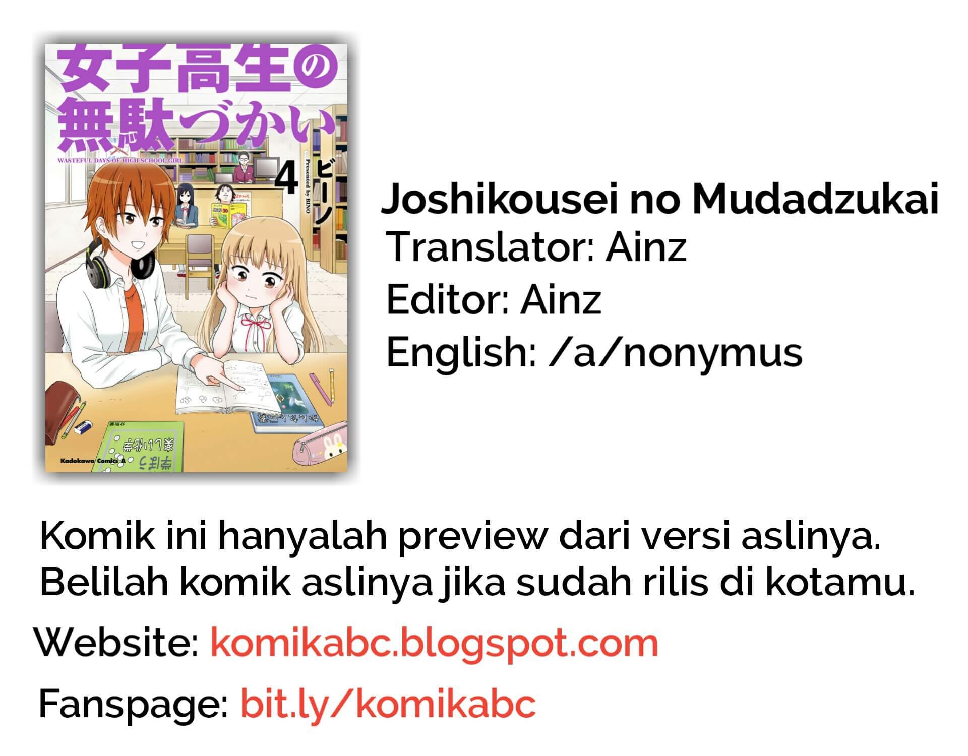 Baca Joshikousei no Mudazukai Chapter 02 Gambar 2
