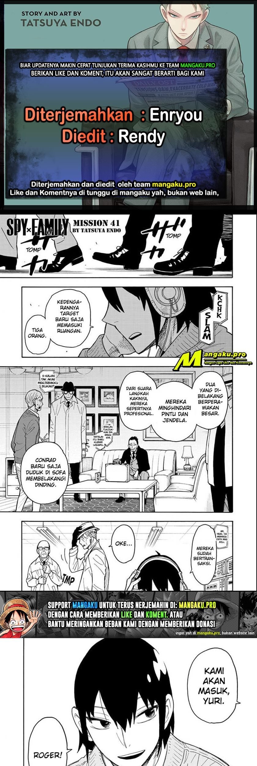 Baca Komik Spy X Family Chapter 41 Gambar 1