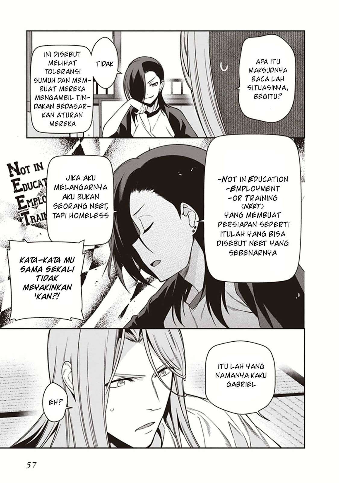 Hataraku Maou-sama! Chapter 48 Gambar 11