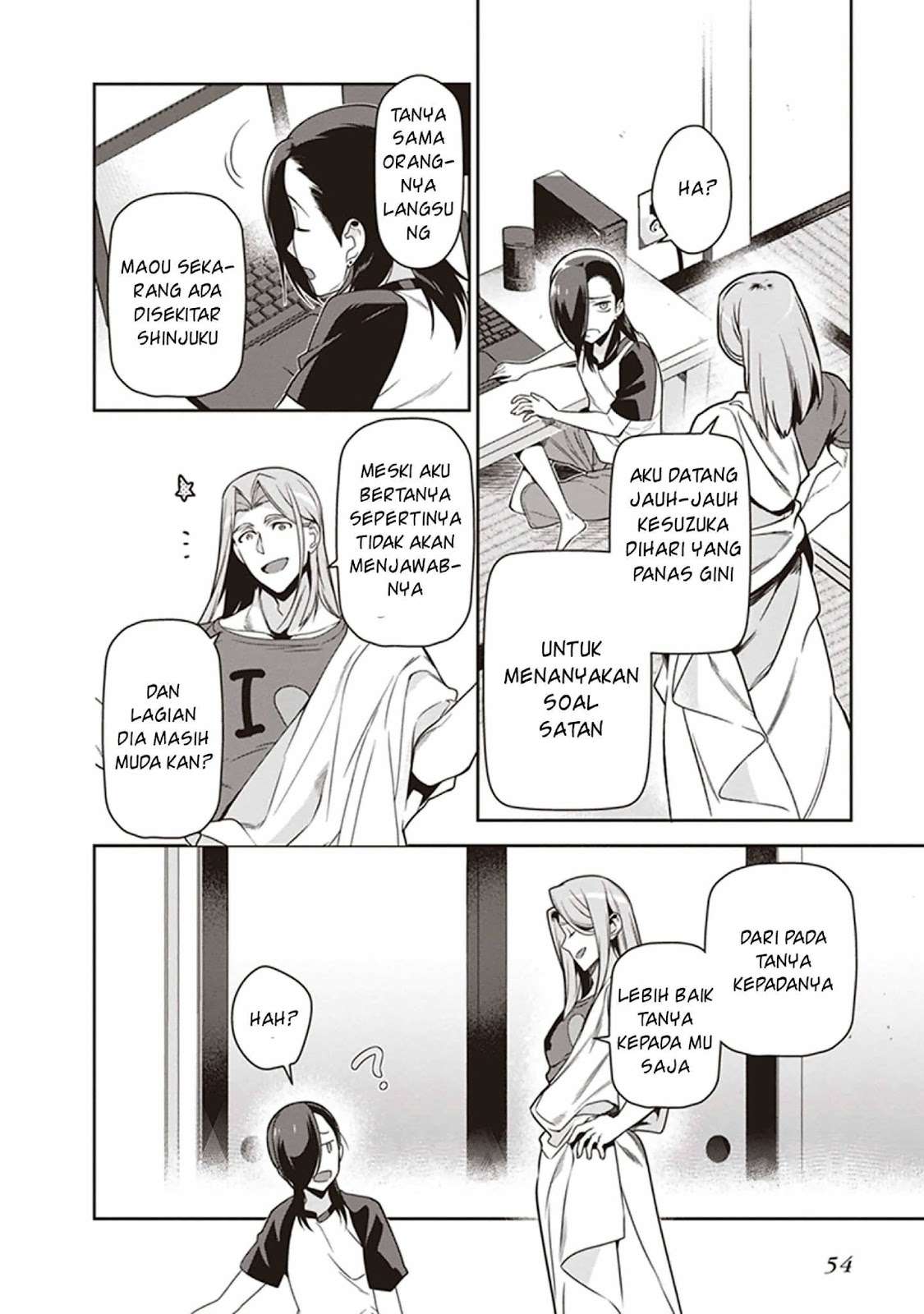 Hataraku Maou-sama! Chapter 48 Gambar 8