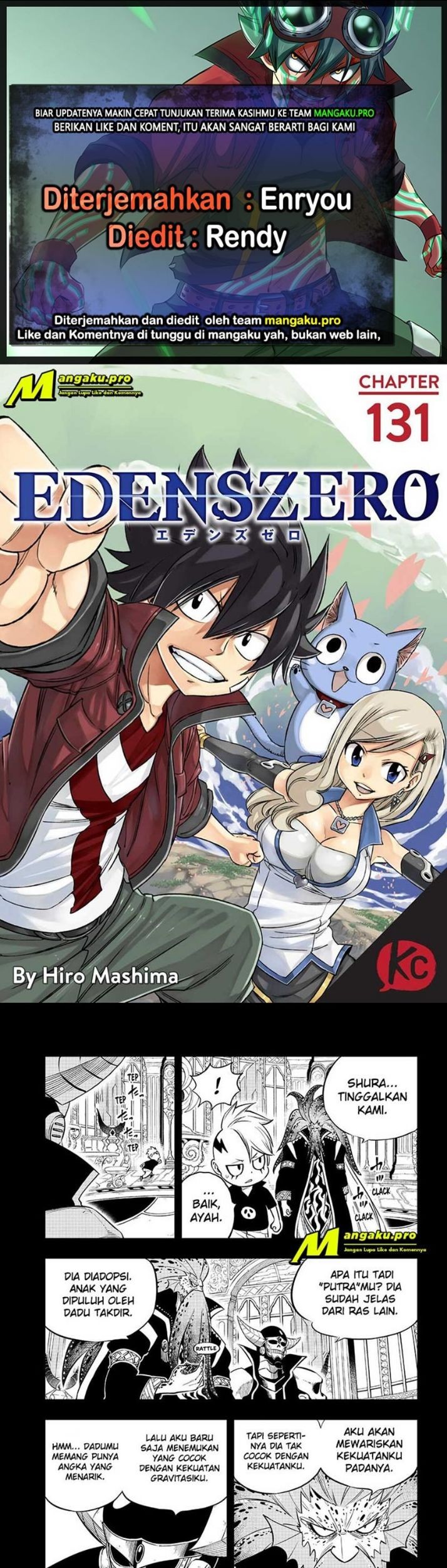 Baca Komik Eden's Zero Chapter 131 Gambar 1