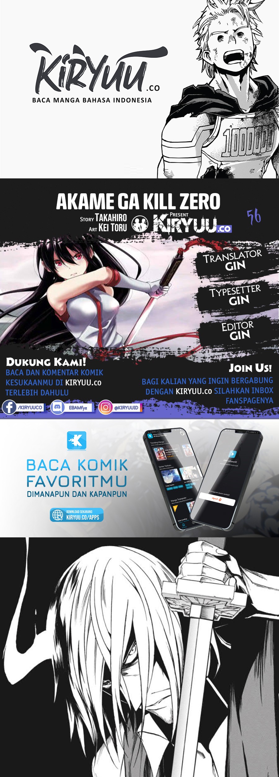 Baca Komik Akame ga Kill! Zero Chapter 56 Gambar 1
