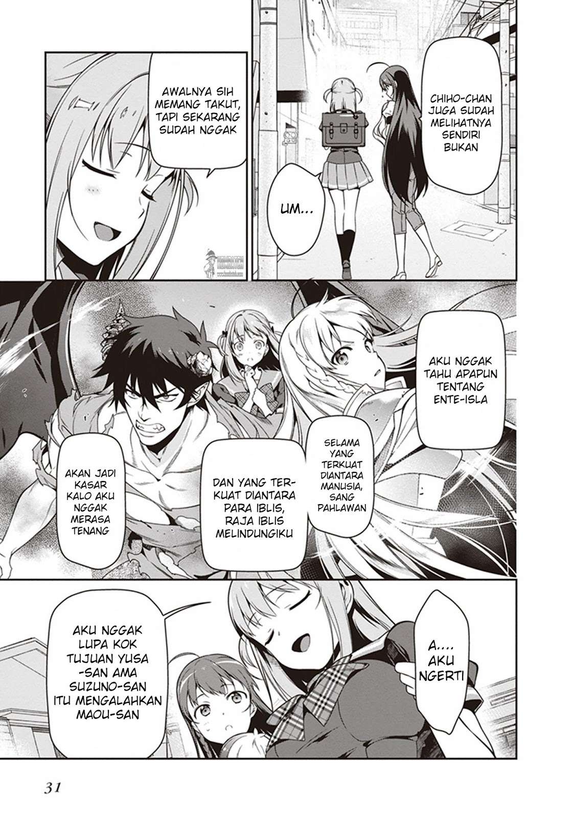 Hataraku Maou-sama! Chapter 47.2 Gambar 4